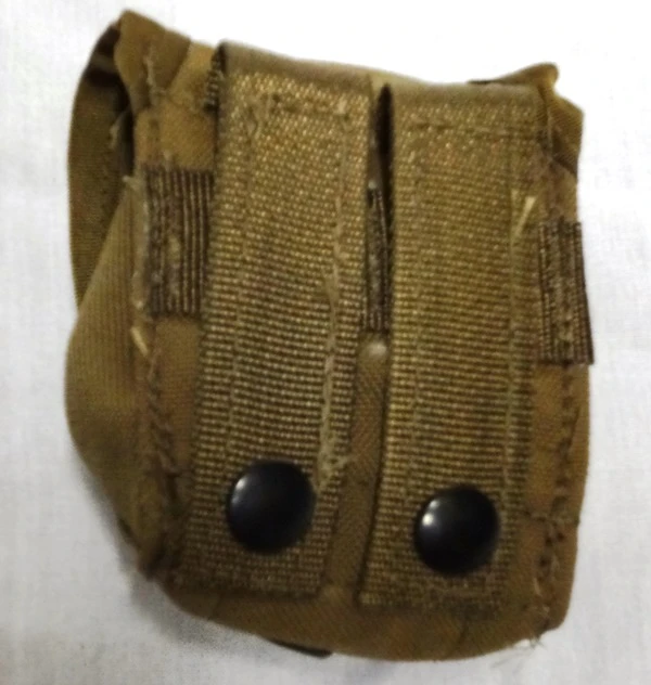MOLLE II Hand Grenade Pouch, Coyote, USGI - Image 3