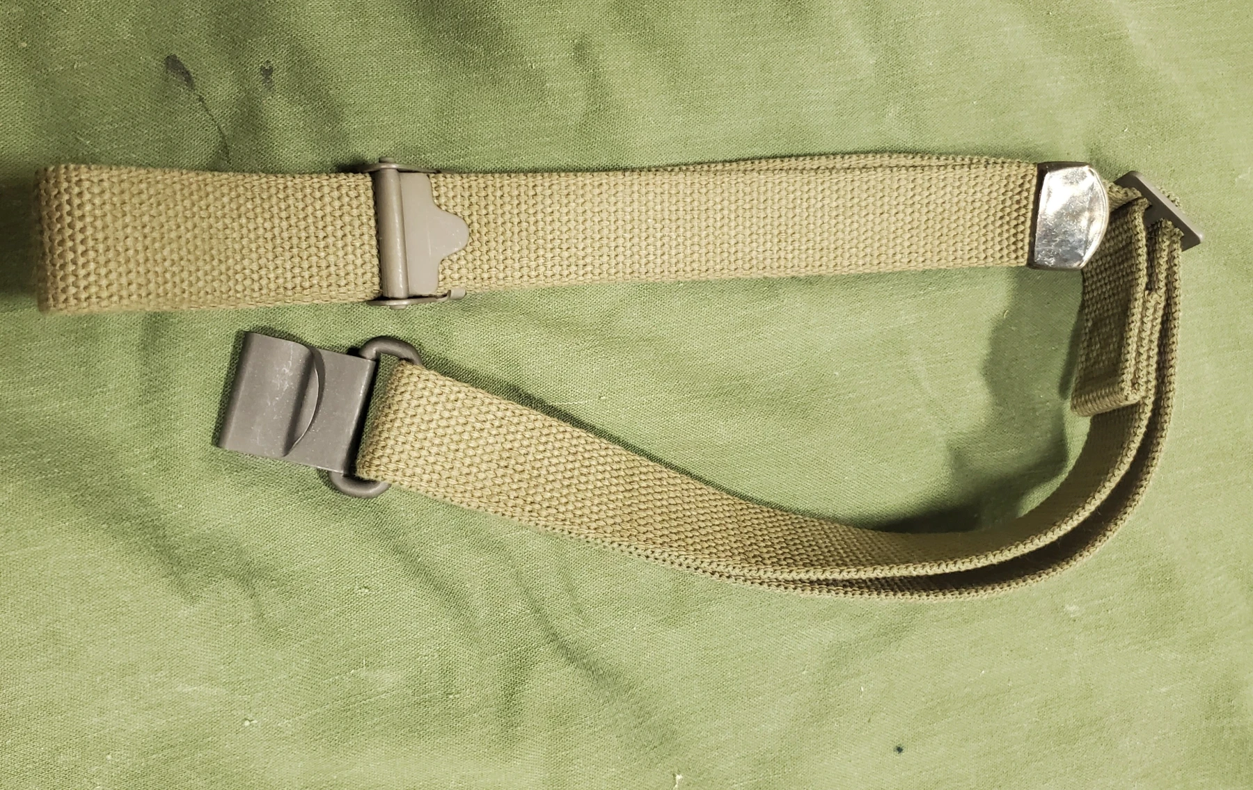 M-1 Rifle Sling, OD Cotton (NEW) - Image 4