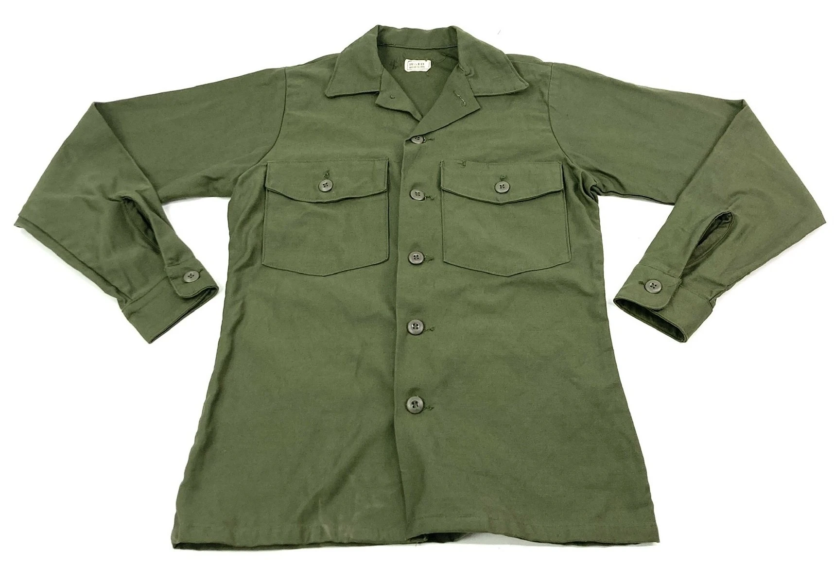 3rd Pattern OG-107 Sateen Fatigue Shirt - Image 1