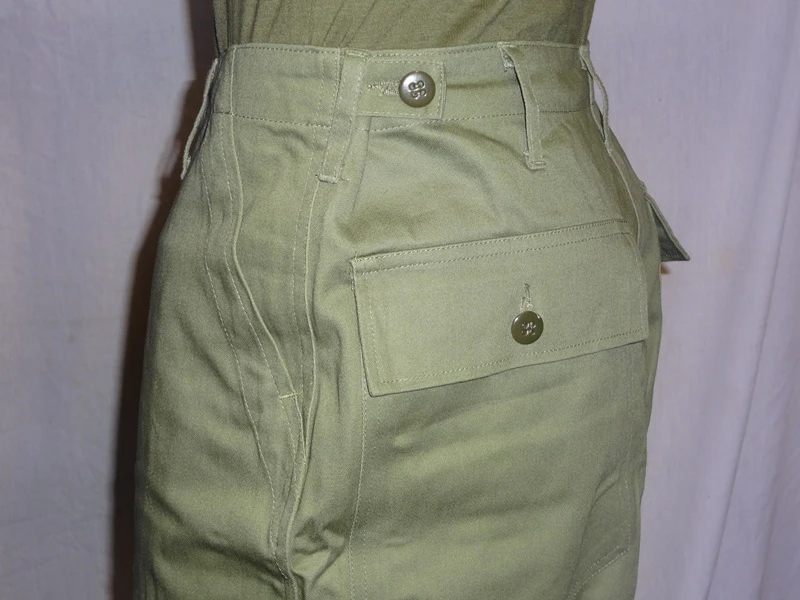 1st Pattern OG-107 Sateen Fatigue Pants - Image 4