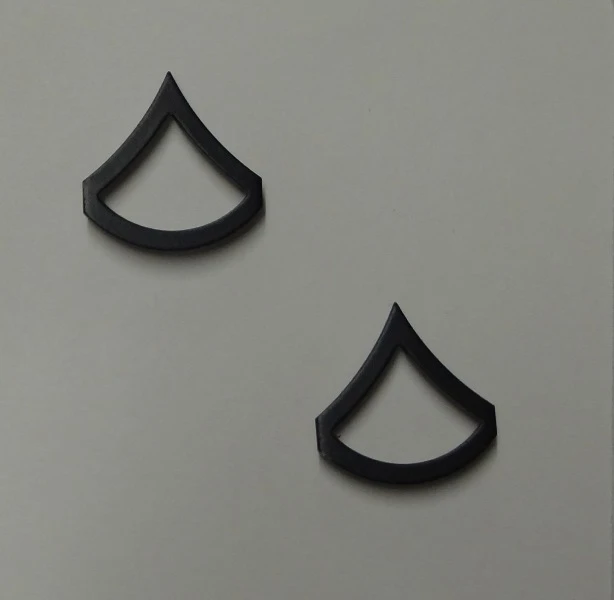 Private First Class (PFC) Pin-On Subd. - Image 1