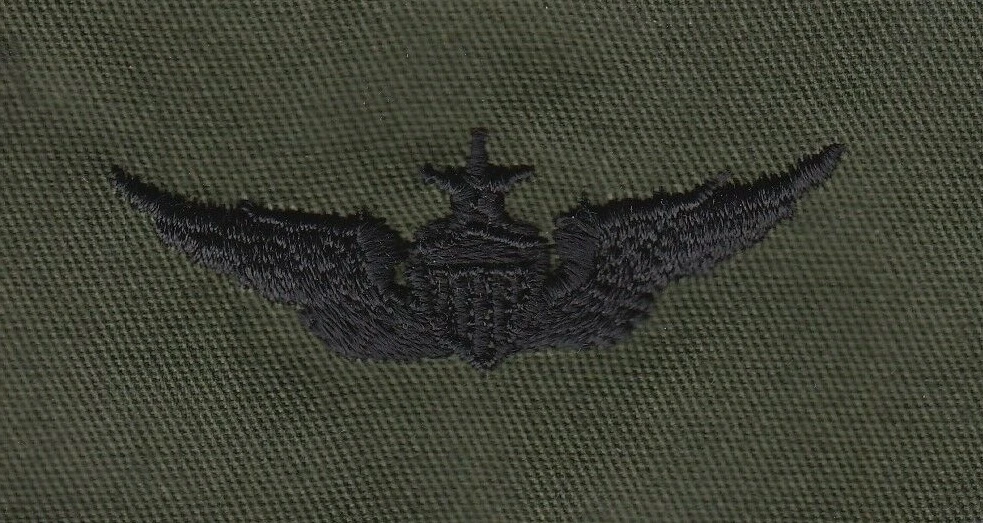 Army Aviator Qual Badge, Senior. Subdued. - Image 1