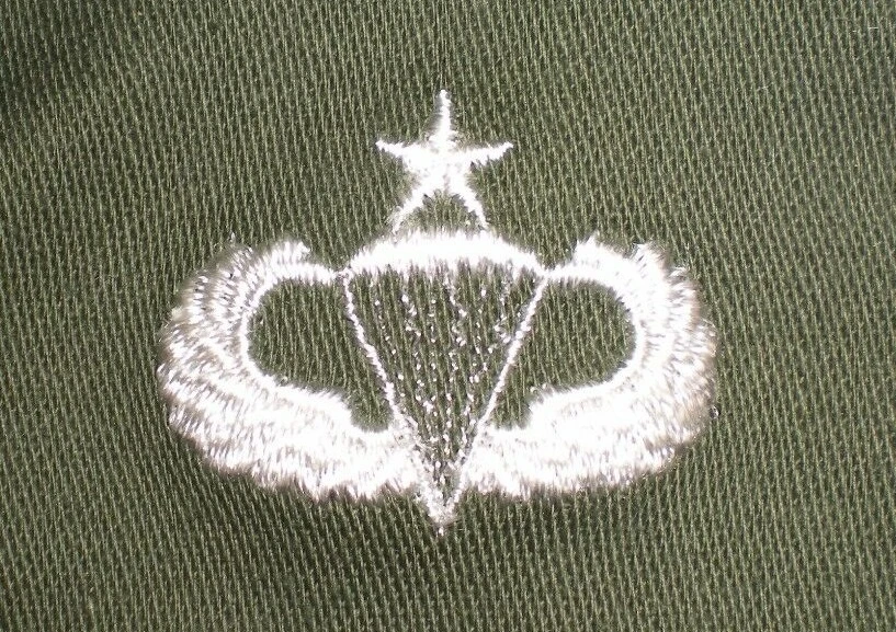 Parachutist Qualification Badge, Senior. Color - Image 3