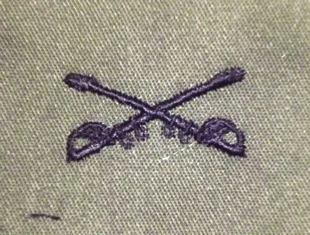 Cavalry Branch of Service, Sew-On Subd. - Image 1