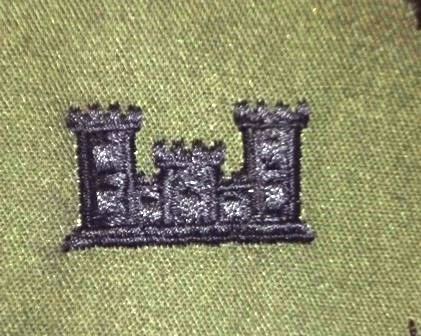 Engineers Branch of Service, Sew-On Subd. - Image 1