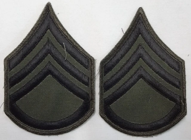 Staff Sergeant (SSG) Subd. Sleeve Set  - Image 1