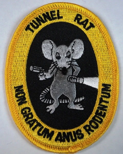 Tunnel Rat Patch. - Image 1