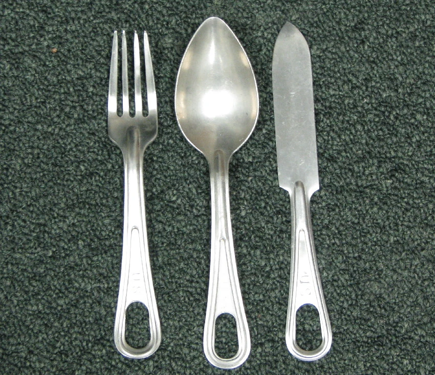USGI Mess Kit Utensil Set - Image 1