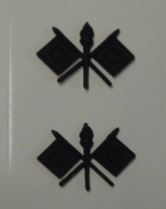 Signal Corps Branch of Service, Pin-On Subd.