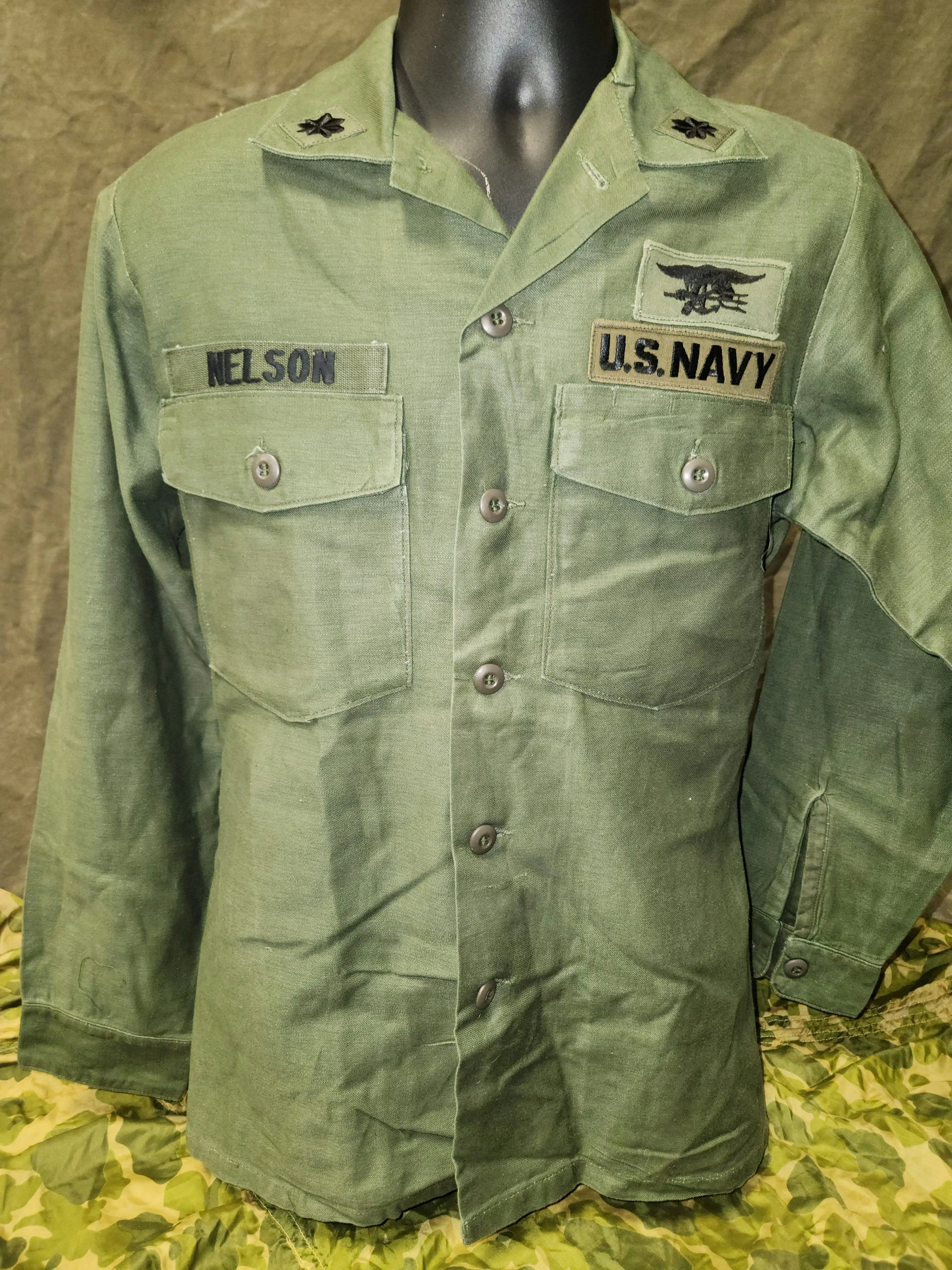 OG-107 Fatigue Shirt, SEAL Named