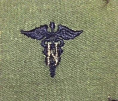 Nurse Branch of Service, Sew-On Subd.