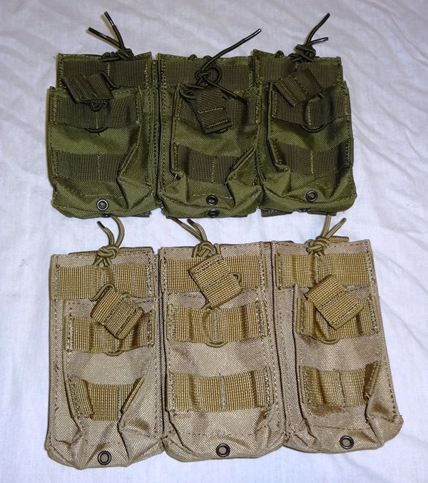 M4 Triple Stack (6) Magazine Pouch, OD or Tan