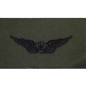 Army Aircraft Crewman Badge, Basic. Subdued.