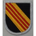 5th Special Forces Beret Flash, Merrowed.