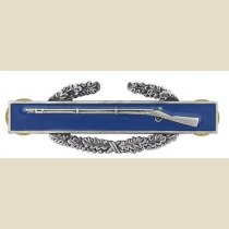 Combat Infantryman's Badge, CIB, Pin-On Metal.