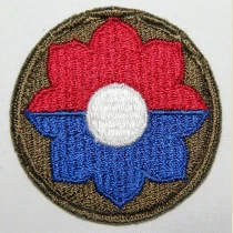 9th Infantry Division, Color, Cut-Edge