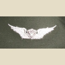 Army Aircraft Crewman Badge, Basic. Color