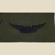Army Aviator Qual Badge, Basic. Subdued.