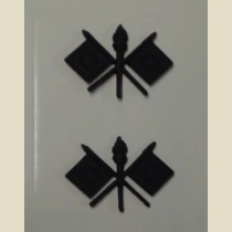 Signal Corps Branch of Service, Pin-On Subd.