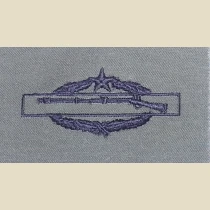 Combat Infantryman's Badge, CIB, 2nd Award, Subdued