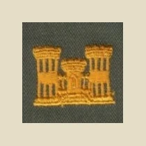 Engineers Branch of Service, Sew-On Color