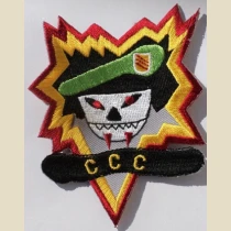 MACV-SOG, CCC. Embroidered, Color.
