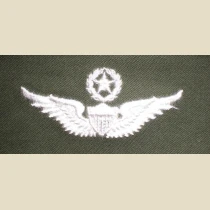 Army Aviator Qual Badge, Master. Color