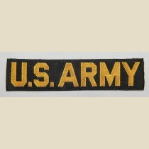 U.S. ARMY Branch Tape, Woven, Color (NOS)