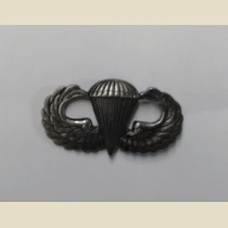Parachutist Qualification Badge, Basic. Pin-On Metal.