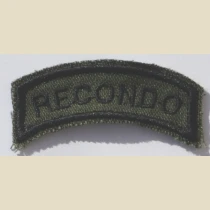 Recondo Tab, Twill, Subd.