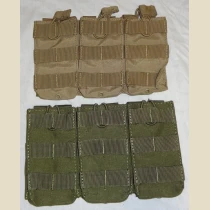 M4 Triple Magazine Pouch, OD or Tan
