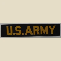 U.S. ARMY Branch Tape, Woven, Color (New)