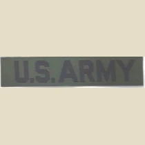 U.S. ARMY Branch Tape, Woven, Subdued