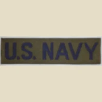U.S. Navy Branch Tape, Woven, Subdued