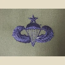 Parachutist Qualification Badge, Senior, USAF Subd