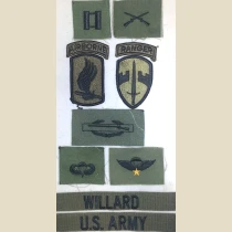 Capt. Willard Insignia Package