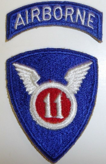 11th Airborne Division, Color, Cut-Edge