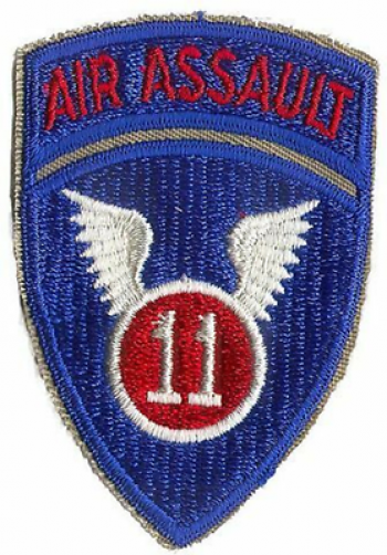 11th Air Assault Division (Test), Color, Cut-Edge
