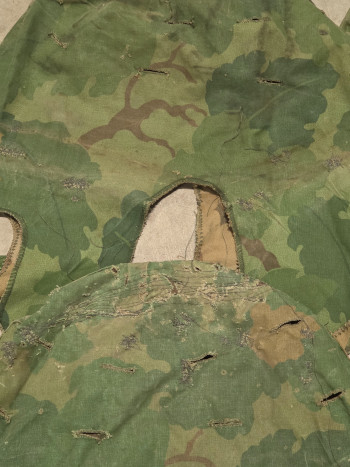 Helmet Cover, Mitchell Pattern, Original (Repaired)