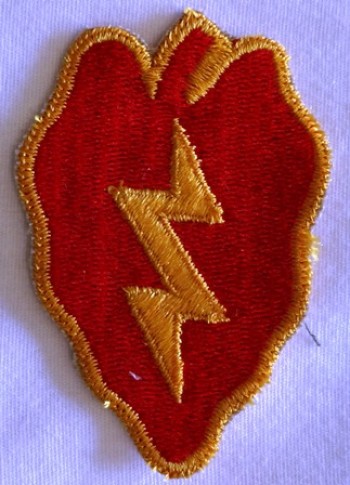 25th Infantry Division, Color, Cut-Edge