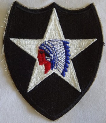 2nd Infantry Division, Color, Cut-Edge