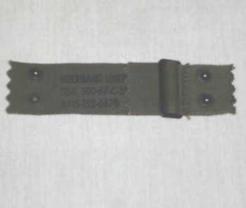 Helmet Liner Nape Strap, Snap-In, DSA