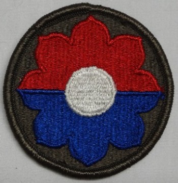 9th. Infantry Division, Color