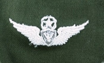 Army Aircraft Crewman Badge, Master. Color