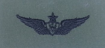 Army Aircraft Crewman Badge, Senior. Subdued