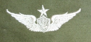 Army Aircraft Crewman Badge, Senior. Color