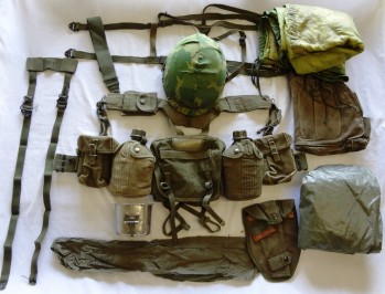 US Army Complete Field Gear Package, VG