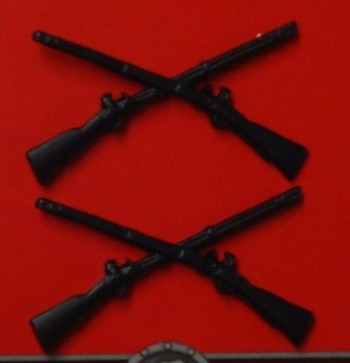 Infantry Branch of Service, Pin-On Subd.