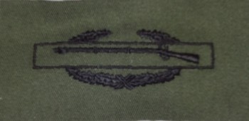 Combat Infantryman's Badge, CIB, Subdued