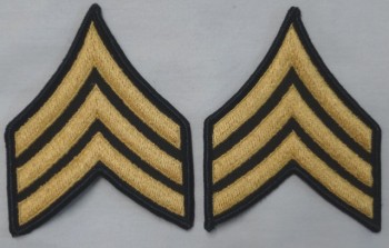 Sergeant, Color Sleeve Set (Gold on Green)